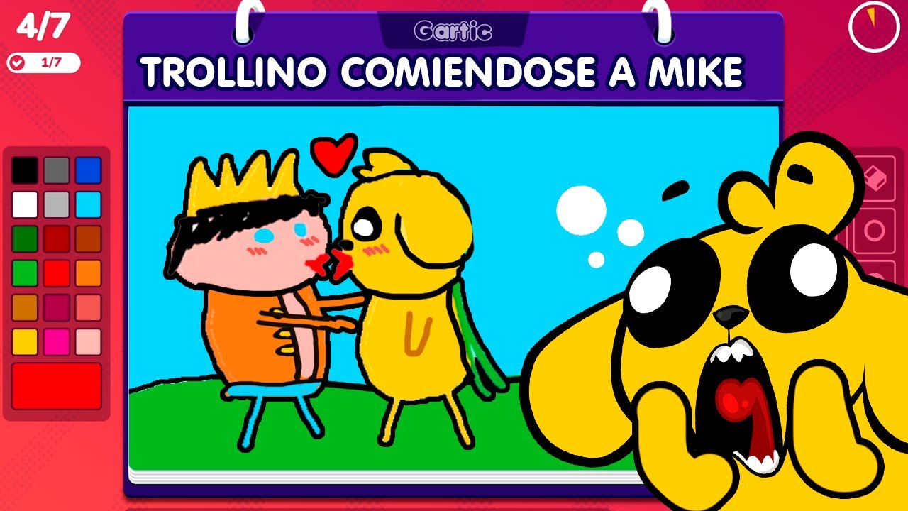¿CÓMO ES QUE LLEGAMOS A ESTO? 😱😳 MIKELLINO ES REAL en GARTIC PHONE #6 (MIKECRACK)