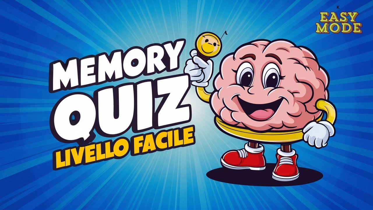 Memory Quiz: Livello Facile. Sfida la tua memoria con questo quiz divertente!