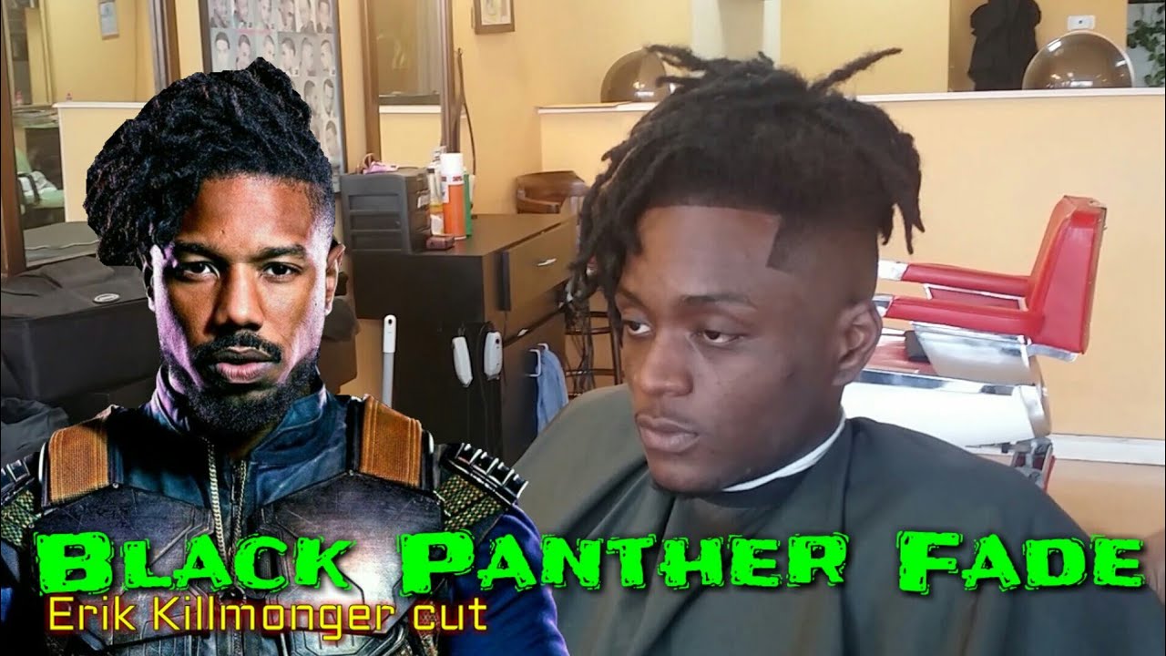 💥How to cut 💥Black Panther  Haircut / Erik Killmonger Fade (Michael B. Jordan)