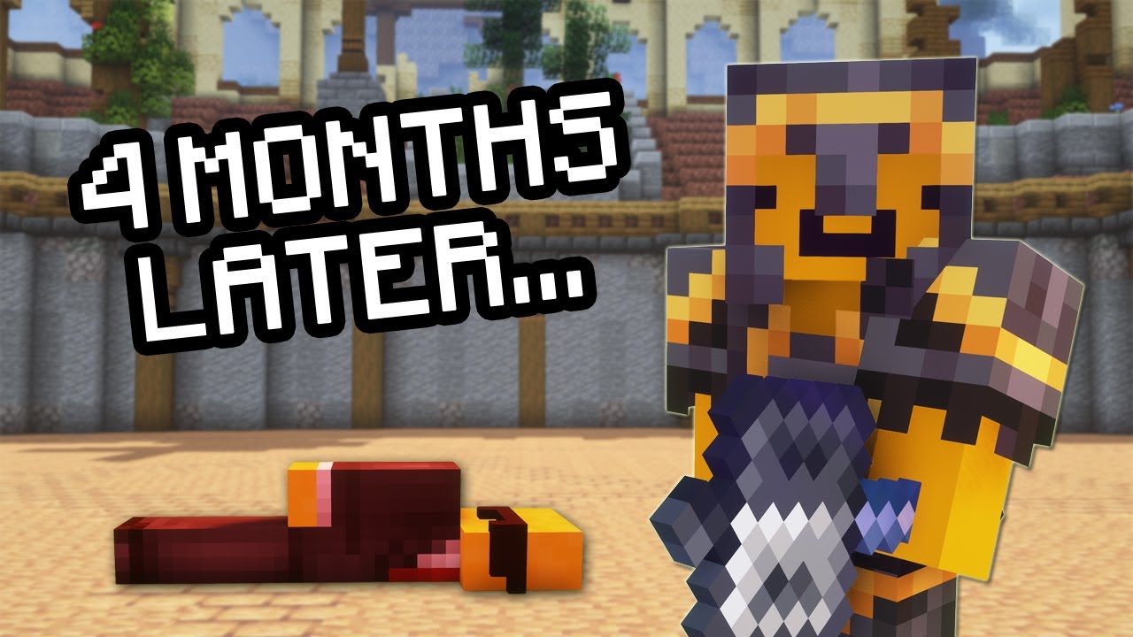 I trained for 4 months to kill this player in Minecraft.