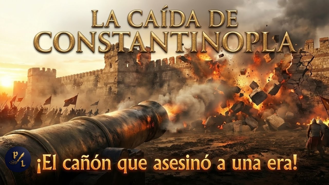 🏰 LA CAÍDA DE CONSTANTINOPLA (1453): ¡EL CAÑÓN QUE ASESINÓ A UNA ERA! 💣✨