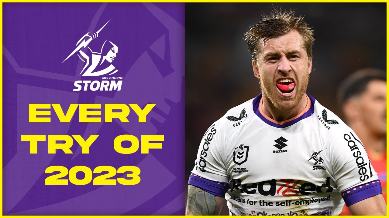 NRL Highlights | Every Melbourne Storm try of the 2023 season | NRL