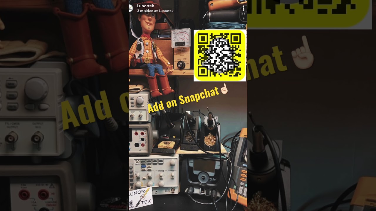 Behind the Scenes Follow Lunortek on Snapchat