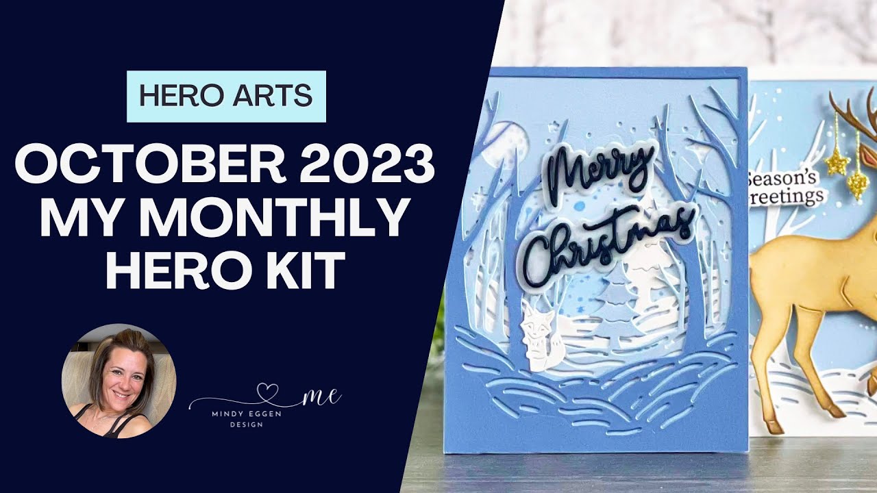 Hero Arts October 2023 My Monthly Hero Classic & Premium Kit