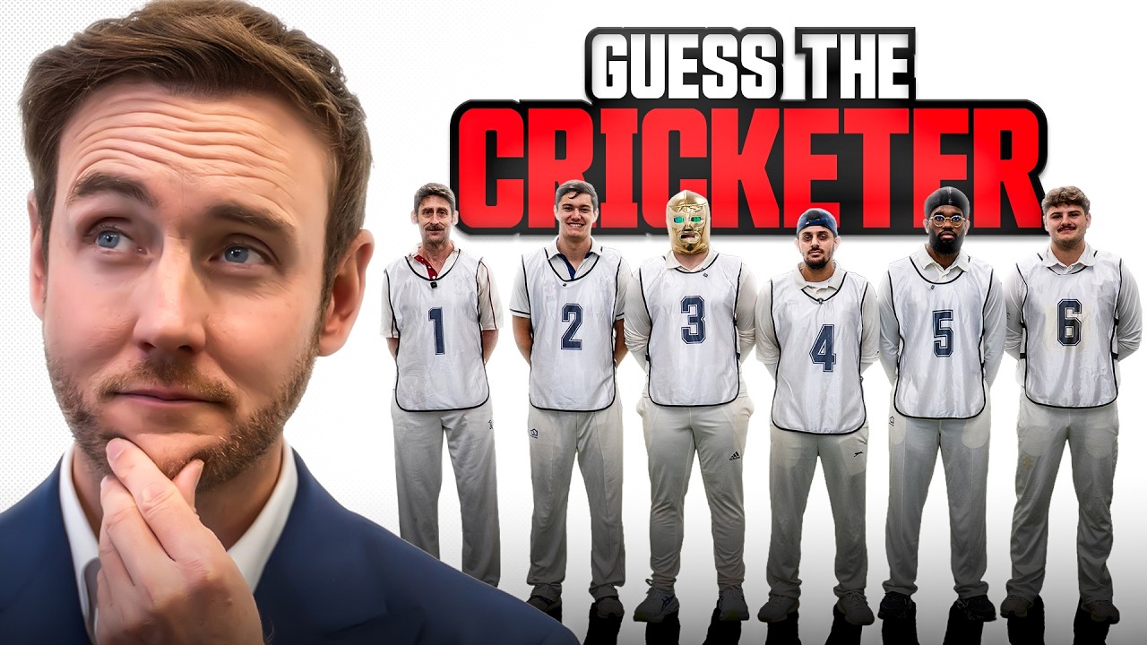 GUESS THE CRICKETER with Stuart Broad