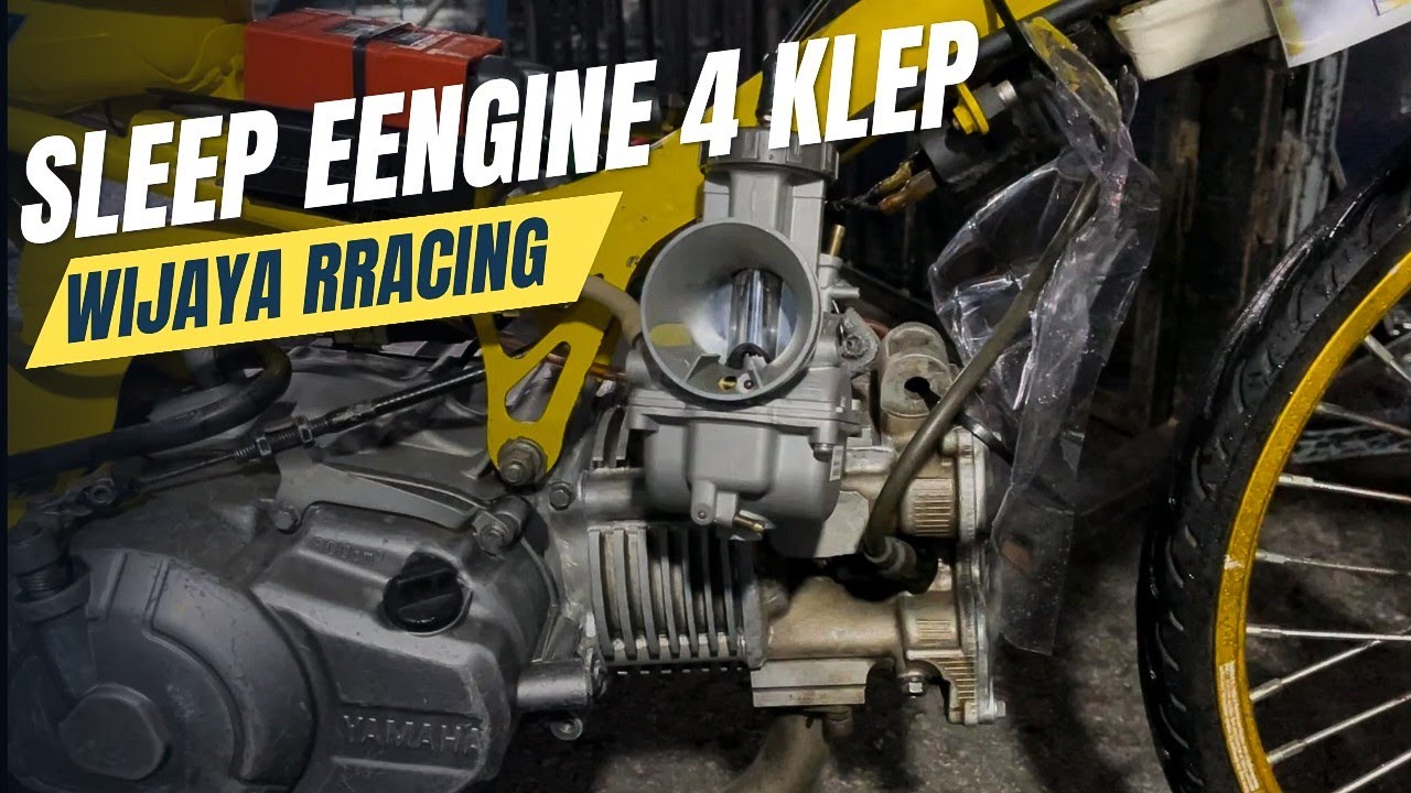 Gokil❗GUNAKAN HEAD MX KLEP 4 - Sleep Engine WIJAYA RACING KONSISTEN 7.2 Detik 