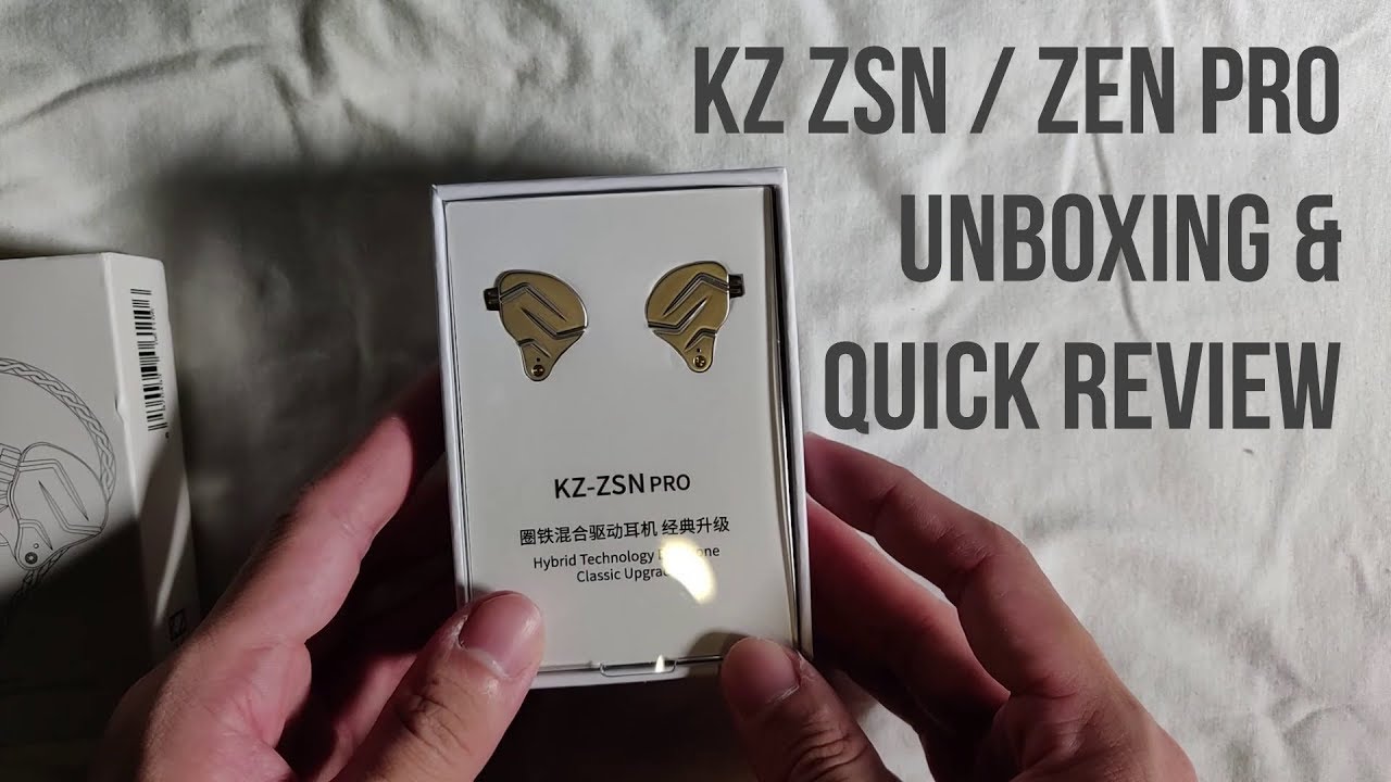 KZ ZSN Pro Unboxing and Review