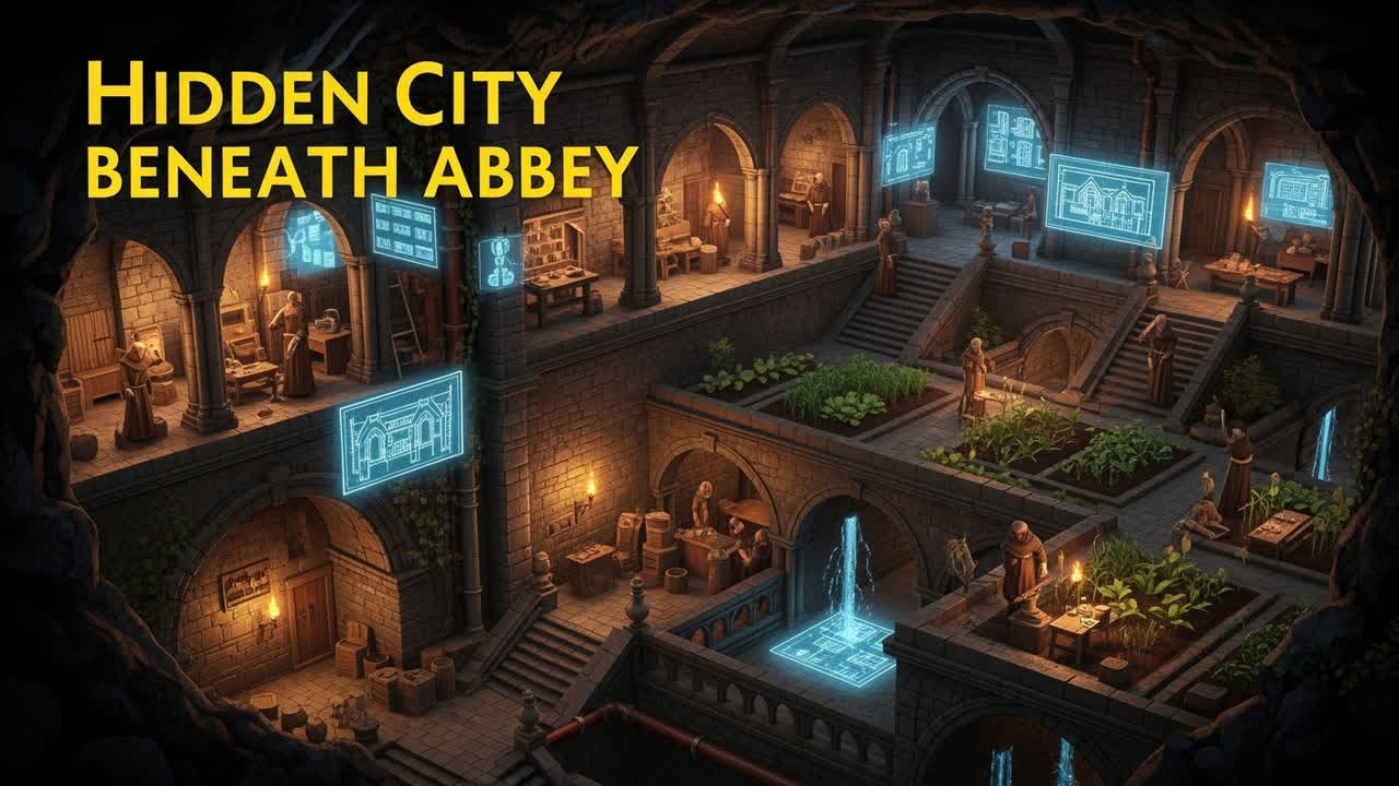 Medieval Monasteries Built Hidden Cities First
