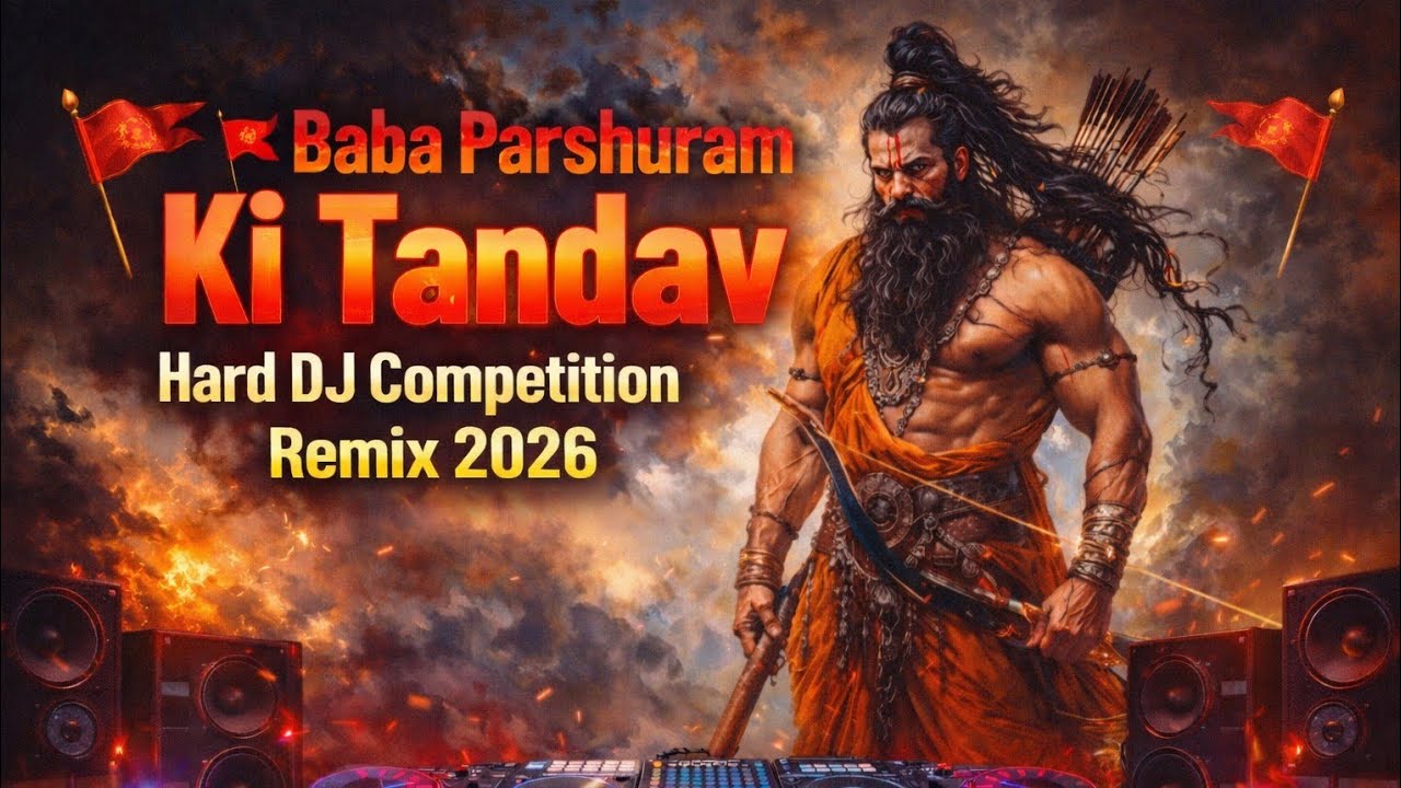 BABA PARSHURAM KI TANDAV 🔥 | Hard DJ SONG Competition Remix | ब्राह्मण शक्ति का प्रचंड अवतार 🚩