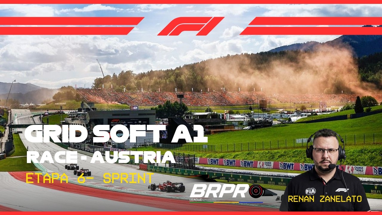F1 2025/ CATEGORIA SOFT A1/ LIGA BRPRO/ GP DA AUSTRIA + SPRINT/ ET:6/8/ NARRAÇÃO: RENAN ZANELATO