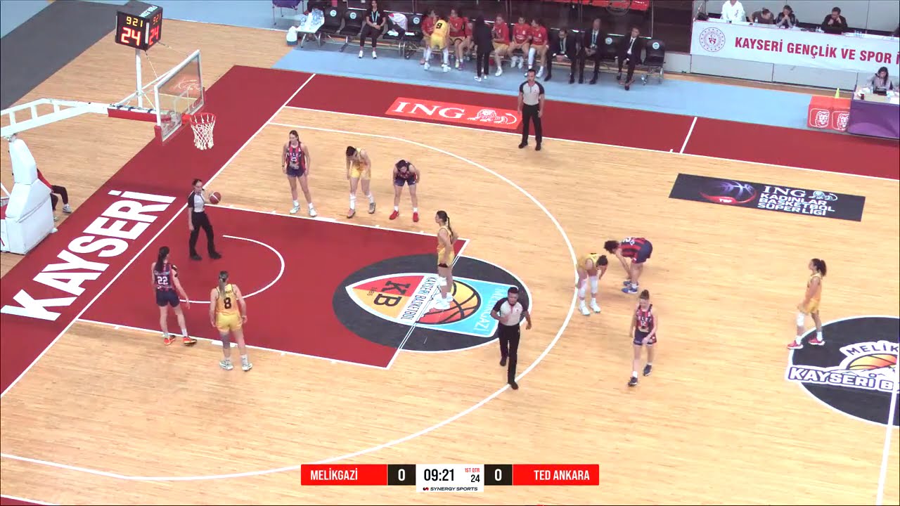 Melikgazi Kayseri Basketbol - Ted Ankara Kolejliler BGL Kızlar 7.Hafta