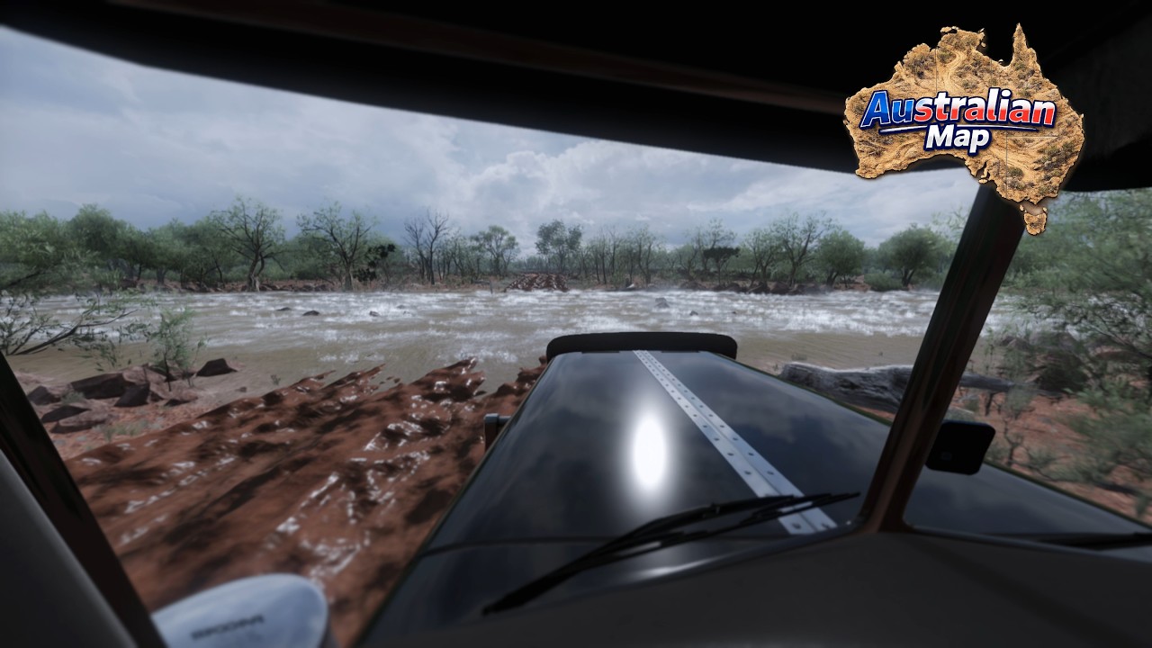 ATS 1.58 NUEVO Mapa De Australia Gratis ❄️ Snowy Moon + Mod Gráfico | link Descripción👇