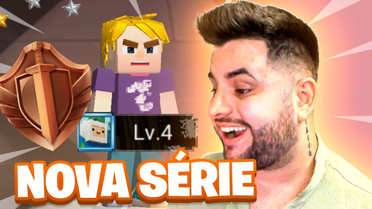NOVA SÉRIE COM CONTA NOVA !! - Blockman Go BedWars