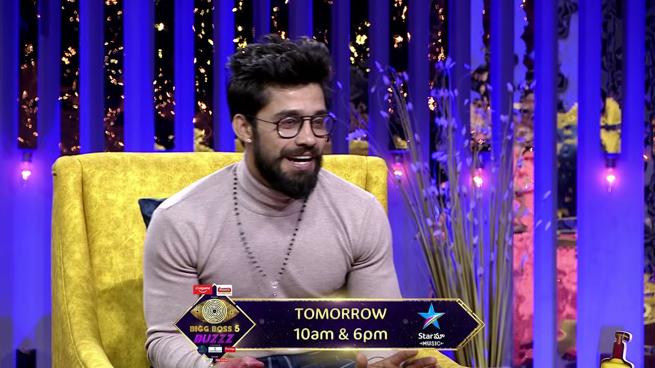 Vishwa Bigg BossTelugu 5 elimination interview tomorrow at 10AM & 6 PM only on Star Maa Music