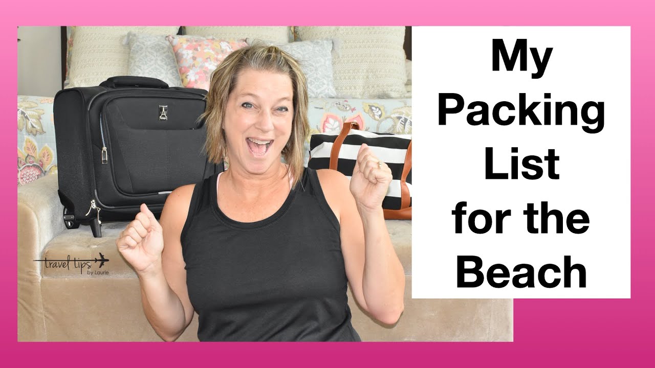 Packing List for My Beach Vacation