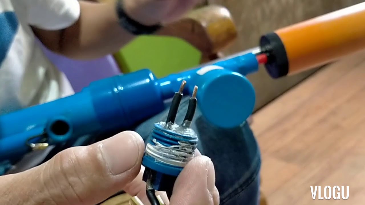 Safety way on how to clean the  electric wire that function as path way of electric from igniter