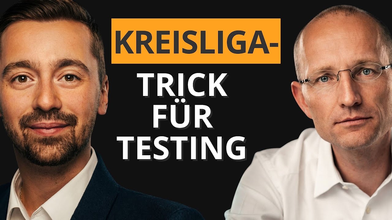 Fußballanalyse trifft Softwaretest - Sven Braxein, Athanasios Kallinikidis