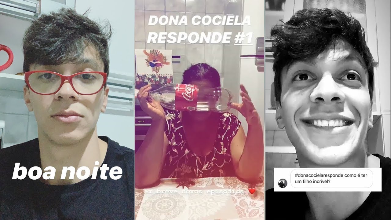 COCIELO E A MÃE Z0AND0 E RESPONDENDO OS FÃS + TATA