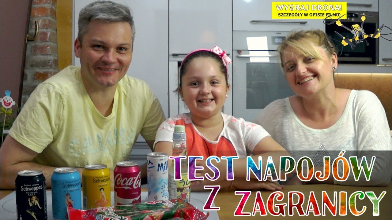 TEST NAPOJÓW Z ZAGRANICY - MAMA MARZENKA TESTUJE Z NAMI!!!