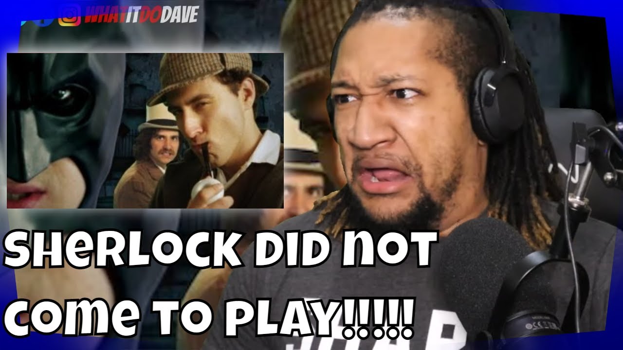Reaction to Batman vs Sherlock Holmes. Epic Rap Battles of History
