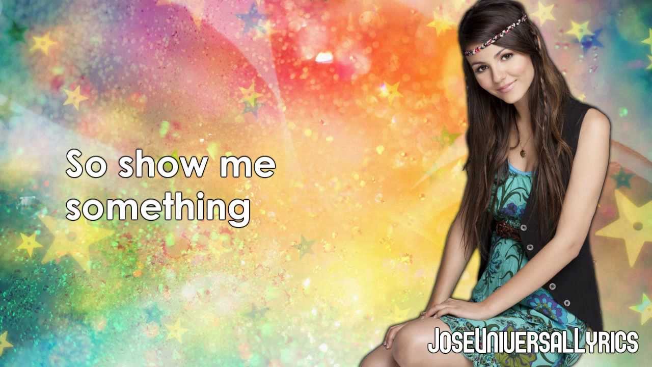 Victorious Cast Ft. Victoria Justice - Finally Falling (Lyrics On Screen) HD