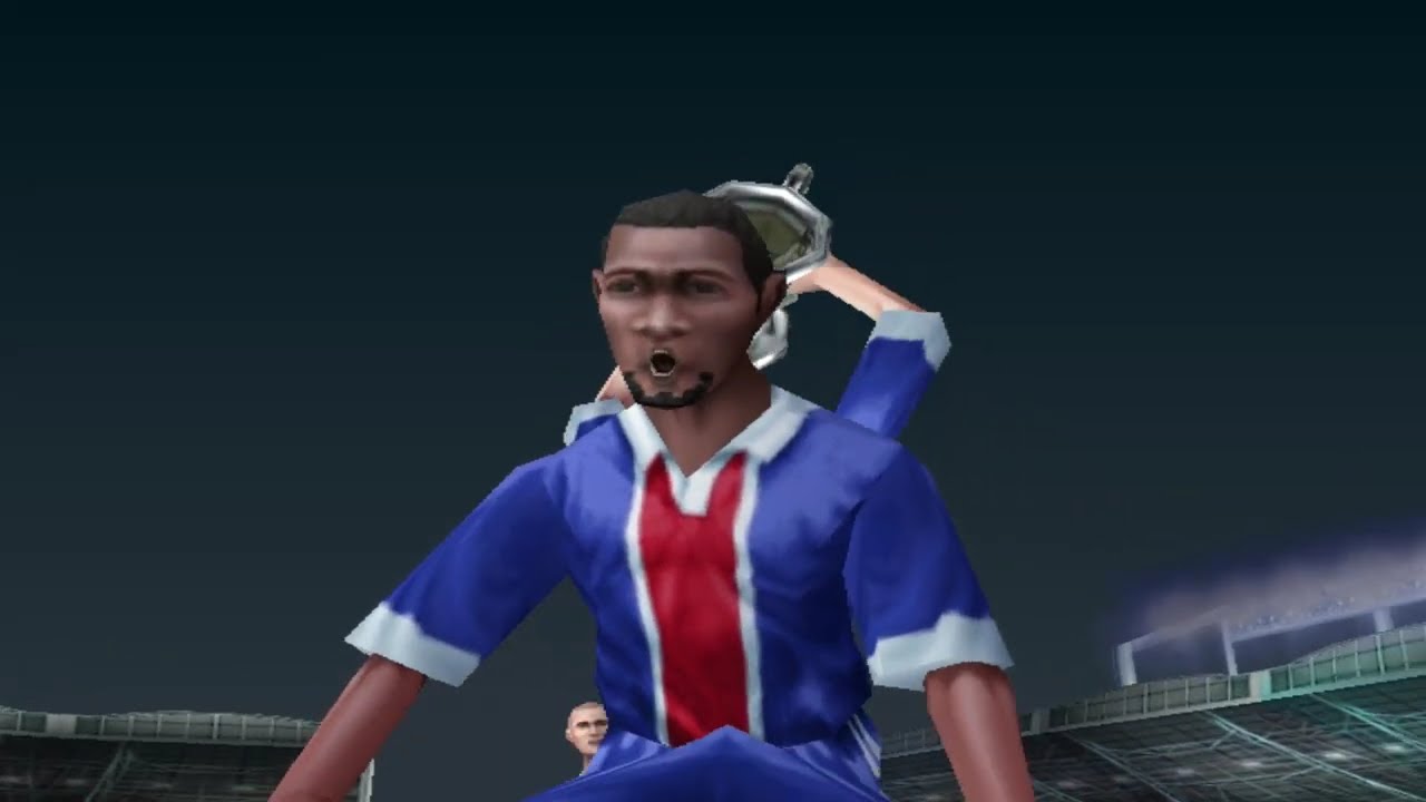 REAL MADRID- PARIS SAINT GERMAIN(PC GAME FIFA 2000- FOOTBALL): WORLD CLASS DIFFICULTY LEVEL.