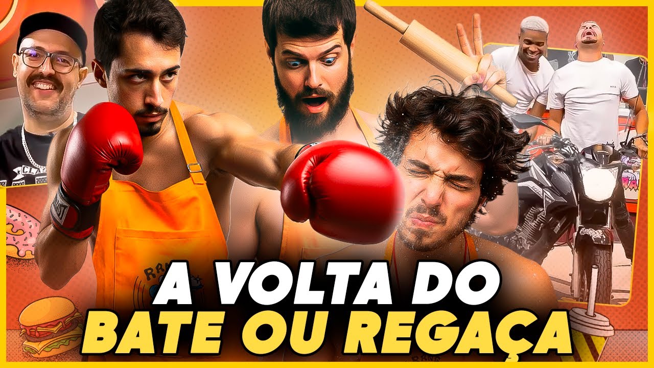 Os MELHORES MOMENTOS de LUCAS INUTILISMO, CASTANHARI e CAUE MOURA no RANGO BRABO