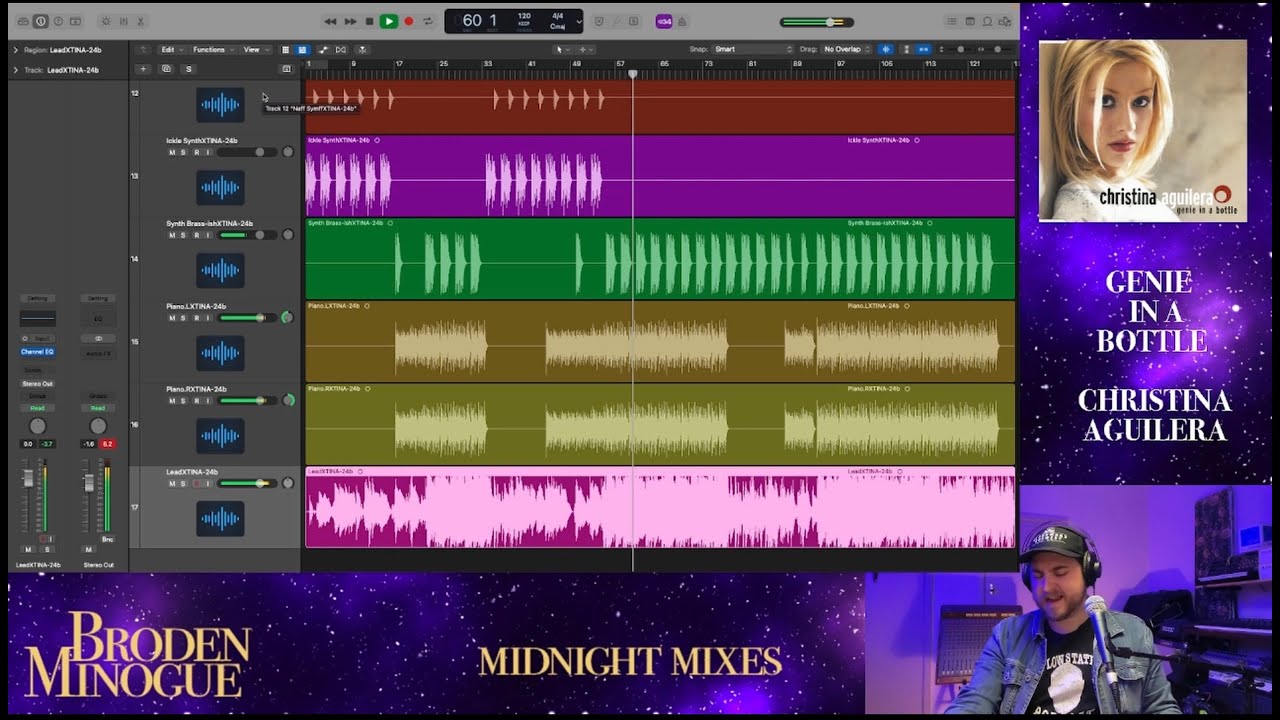 Genie in a bottle - Christina Aguilera RAW Multitrack and Stems Reaction