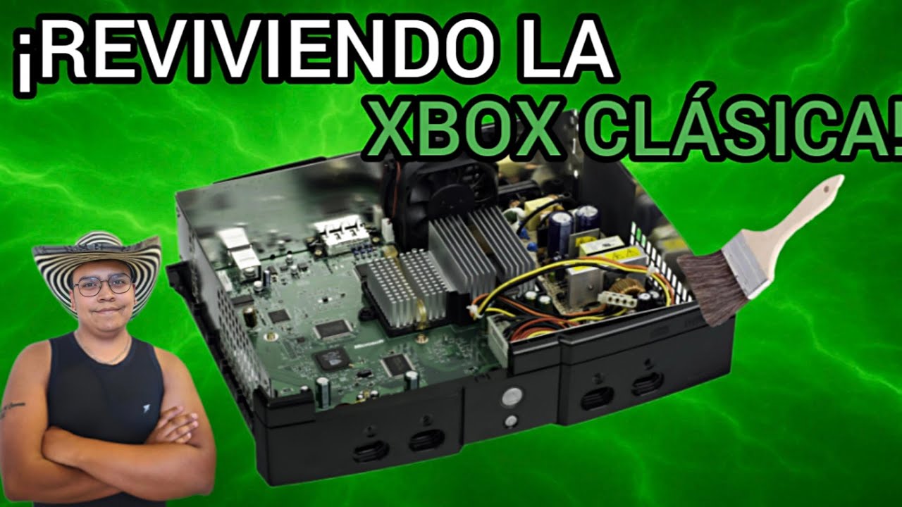 🕹️ Mantenimiento y Limpieza a una Xbox clásica / Tutorial Retro