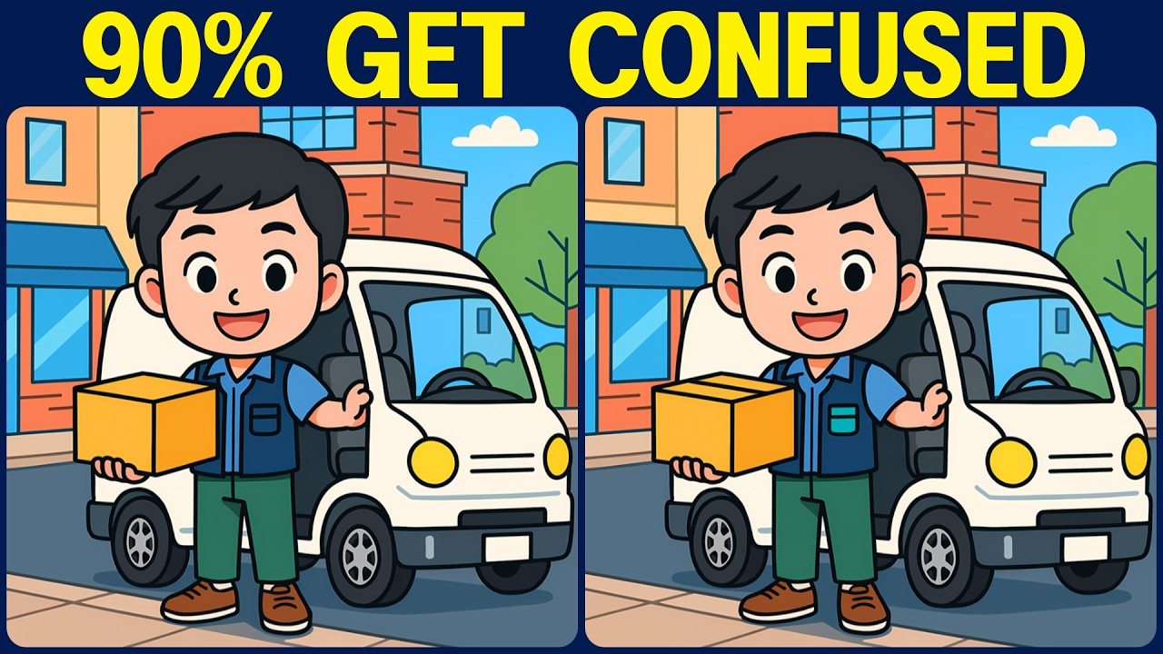 [Spot the Difference Brain Training] Use your sharp eyes and smart brain to solve this puzzle!
