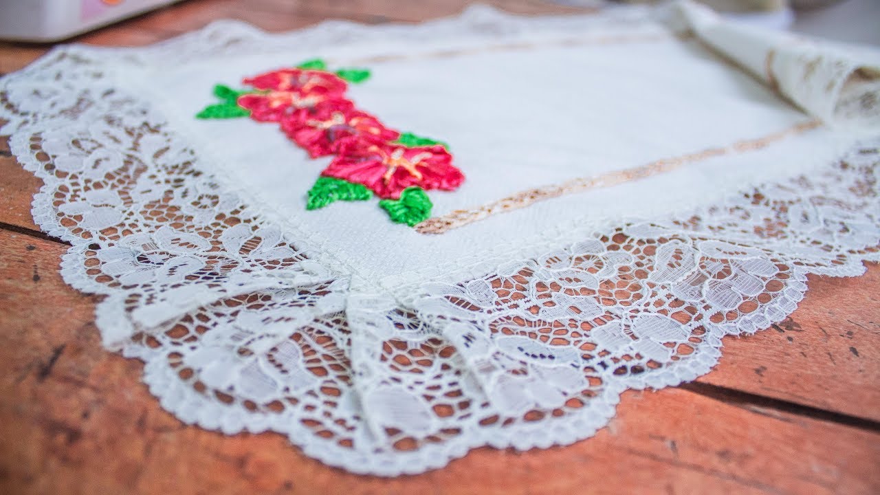 COSER ESQUINAS PERFECTAS con encaje/trucos de costura fácil/tips de costura con Luzkita