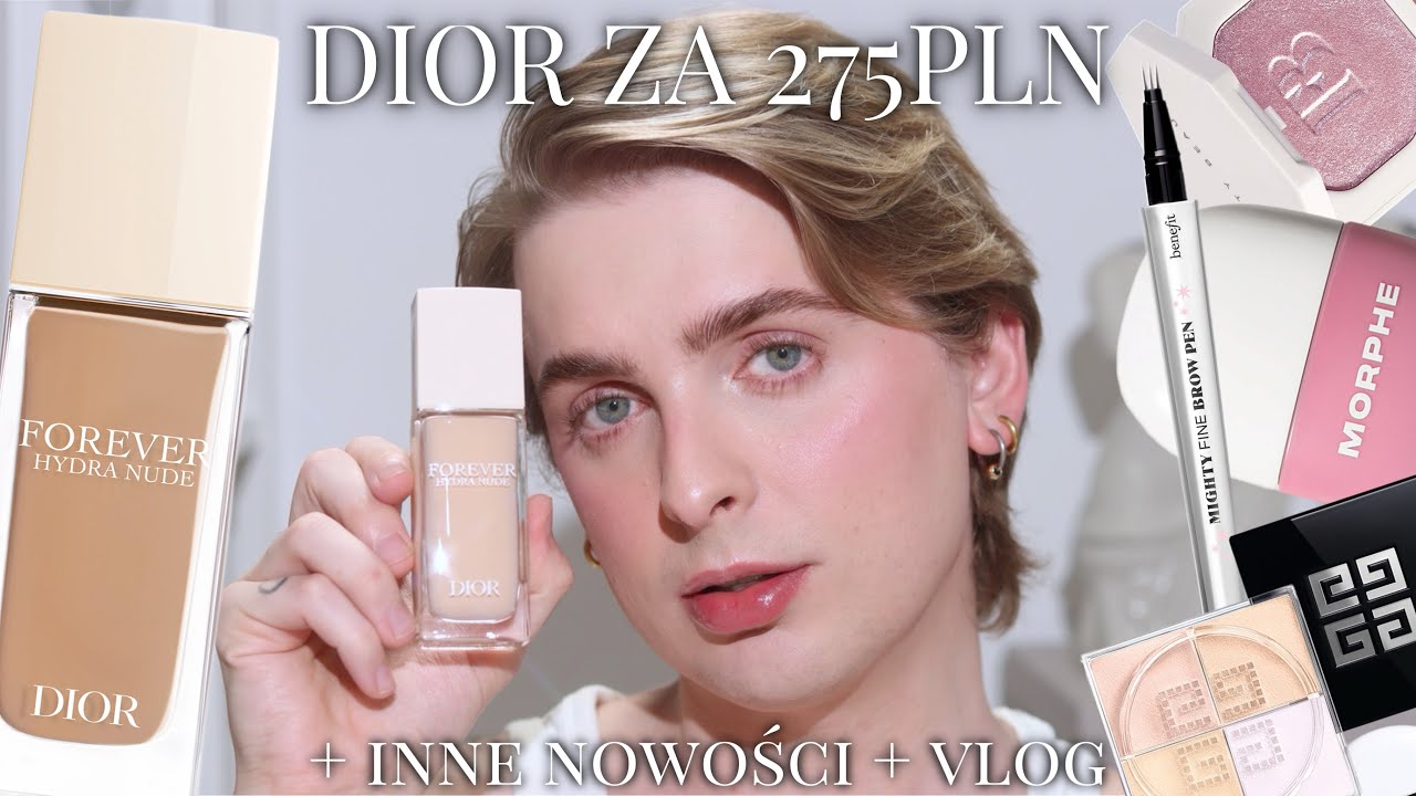 Testujemy i marudzimy! | Dior Forever Hydra Nude + Prisme Libre Givenchy + Benefit Brow Pen + Vlog