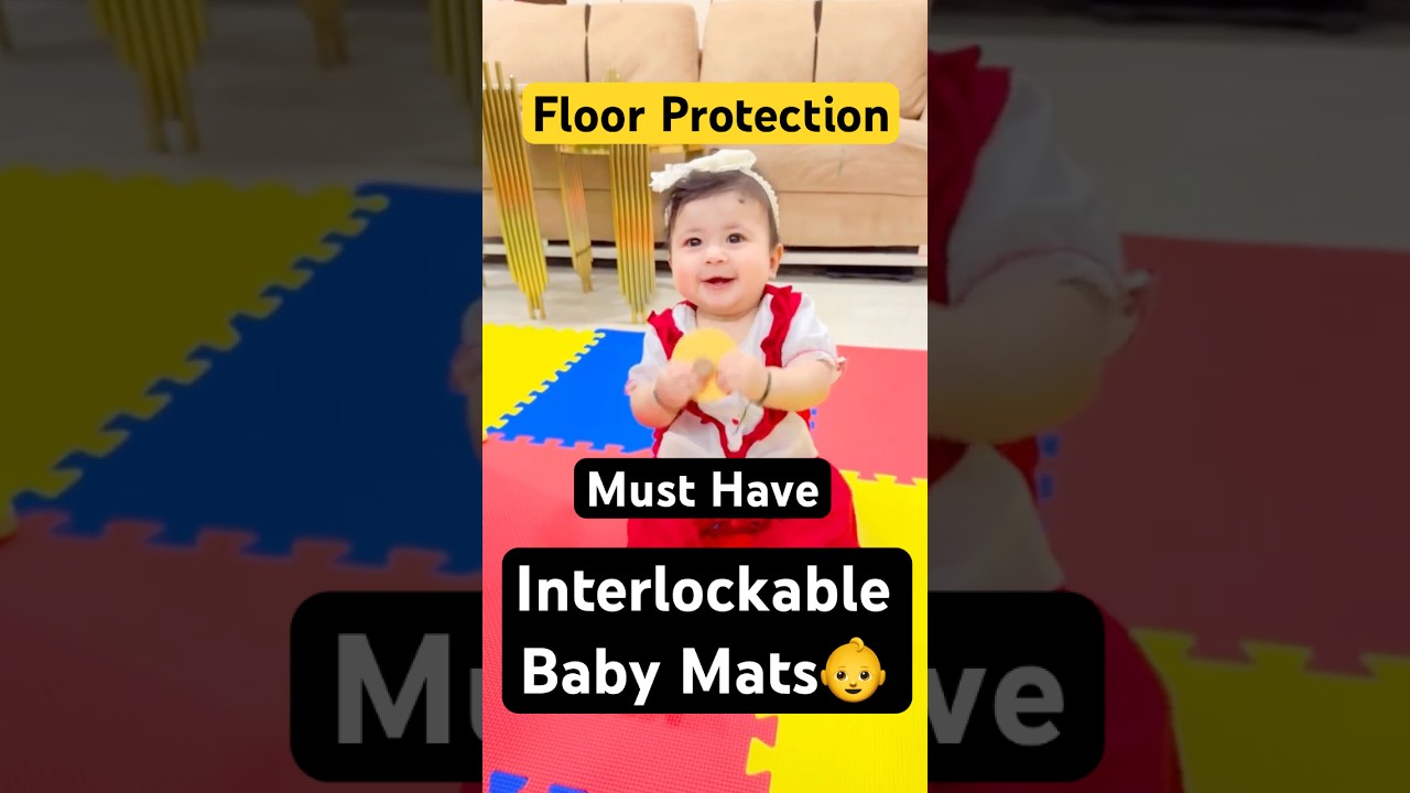Must Have Baby products | Newborn essentials | Floor protection mat | 6 months + Crawling baby
