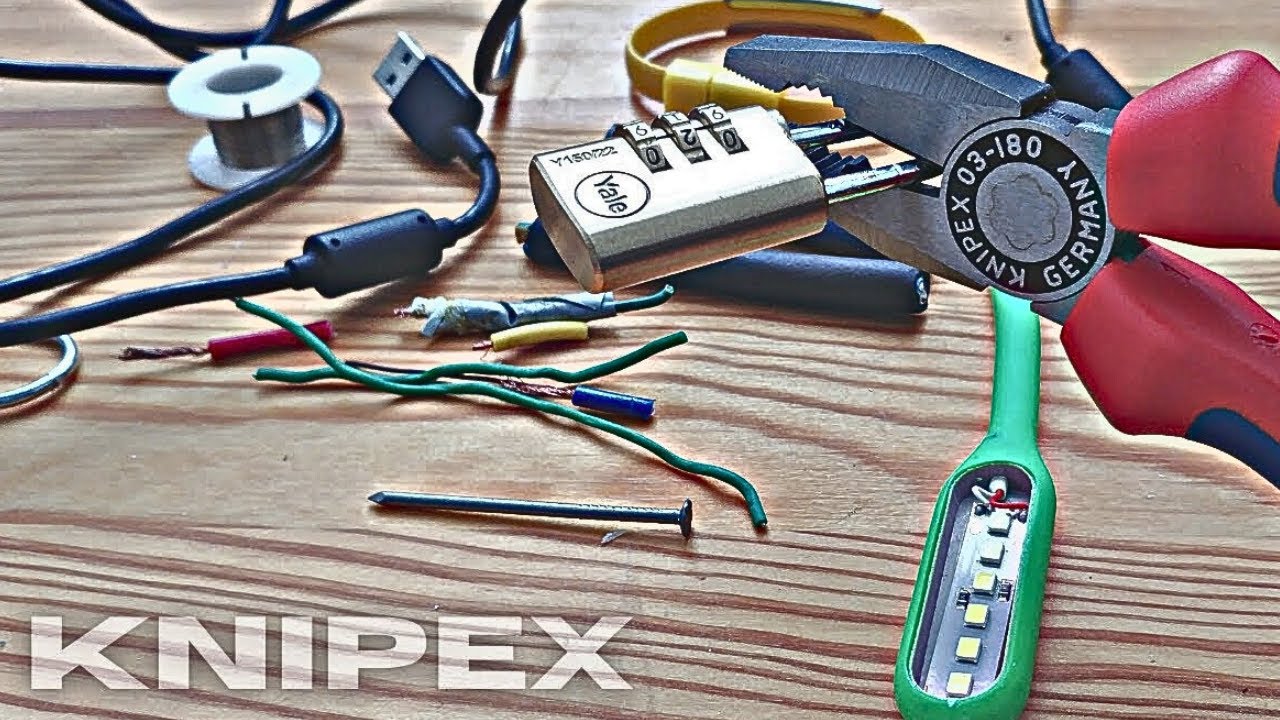 Kombinerki Knipex - Test Cięcia Drut&oacute;w i Kabli