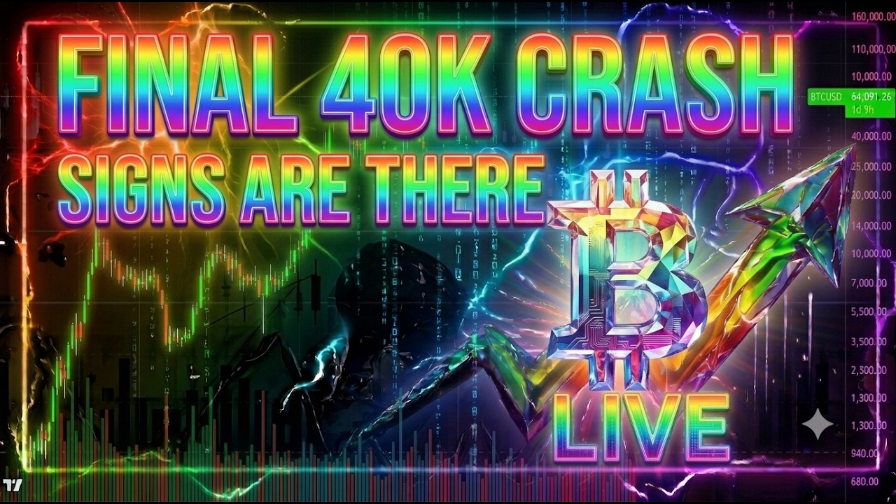 Signals Flashing For Sub 50K Bitcoin NEXT!? Preparing For End of Bear Market! Bitcoin Dogecoin LIVE
