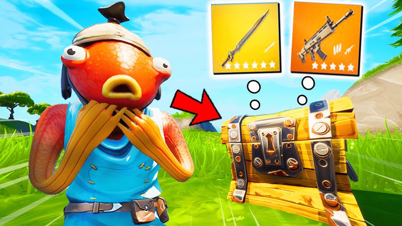 Fortnite except I can only open ONE Chest