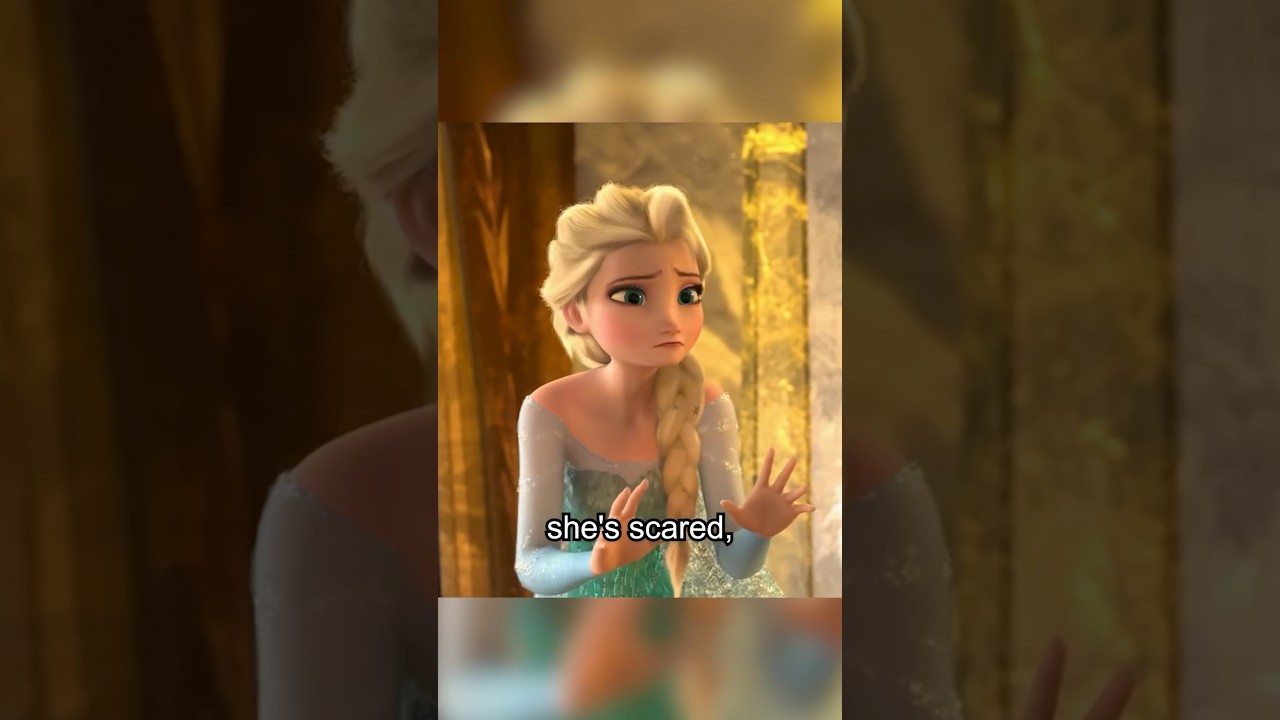 Did You Notice This Detail About Elsa In Frozen? #shorts #disney