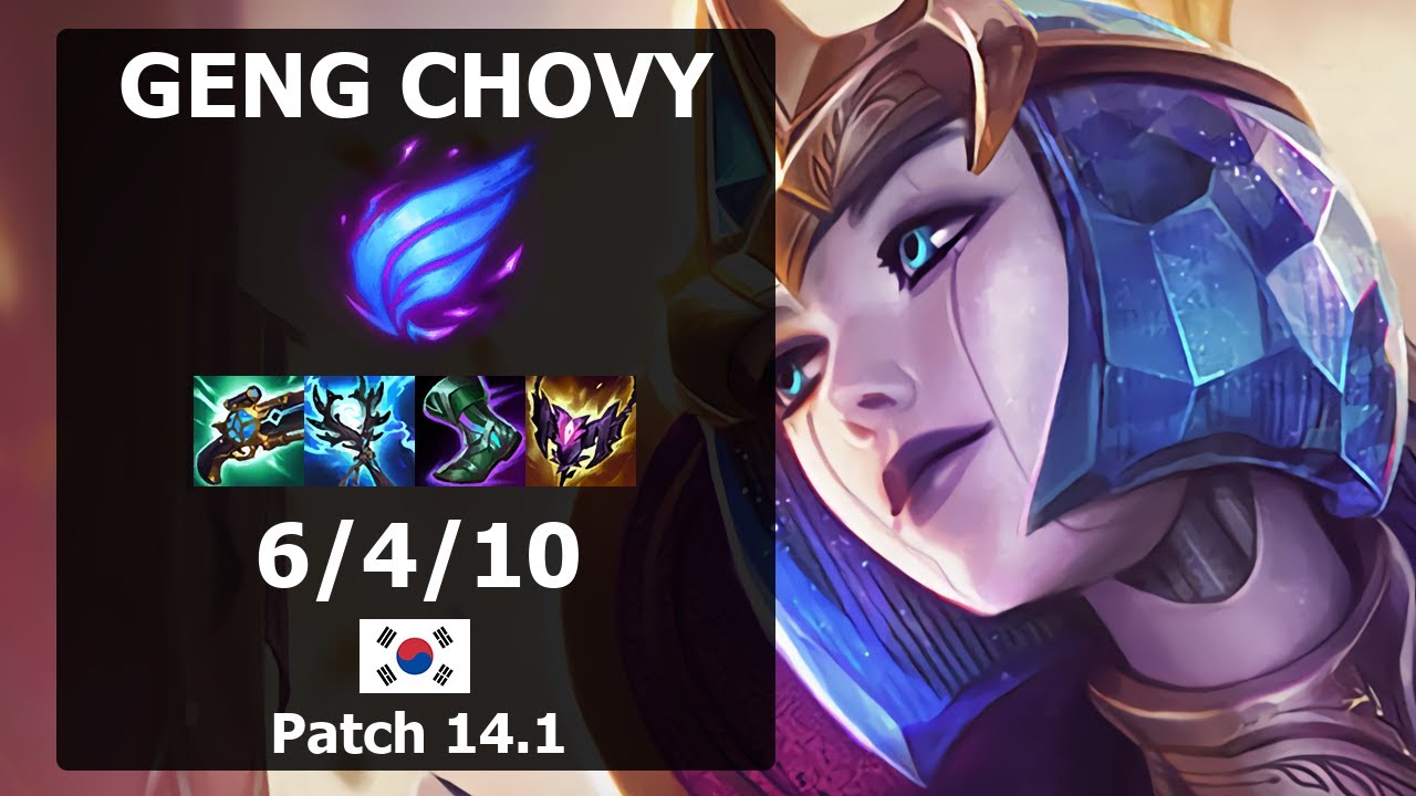 GenG Chovy Orianna MID vs Katarina| Patch 14.1 KR Challenger