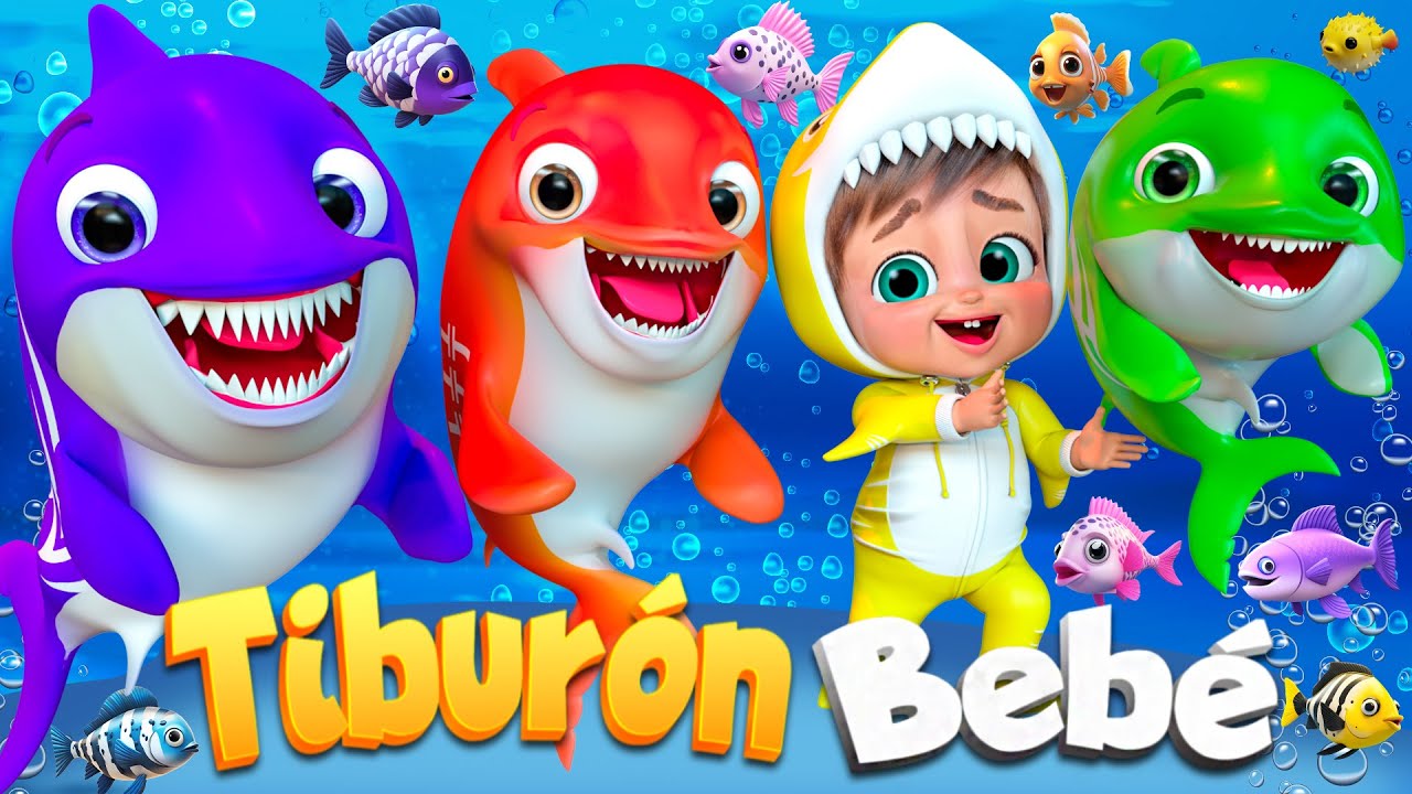 Bebé Tiburón Cuida el Océano | canciones infantiles y rimas infantiles  @SuperLucaEspanol
