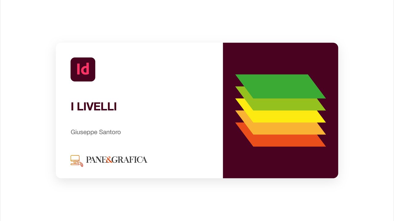 InDesign - I livelli