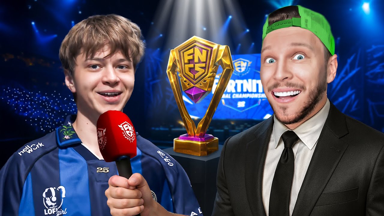 J’ai infiltré la Coupe du Monde Fortnite en tant que Journaliste ! (Vlog)