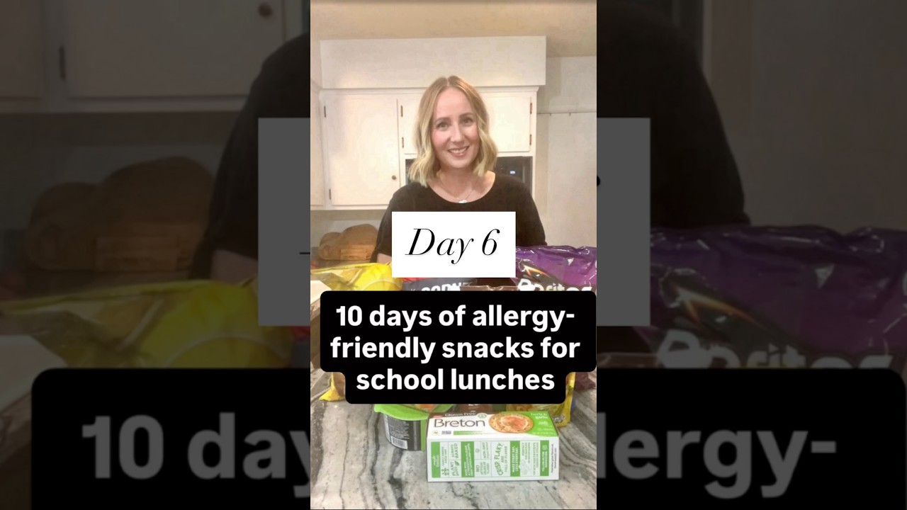 Day 6: Allergy Friendly Lunch Snacks 🍎 ✏️