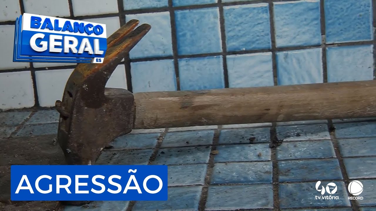 Mulher parte para cima do companheiro e desfere várias marretadas. Qual é o motivo?