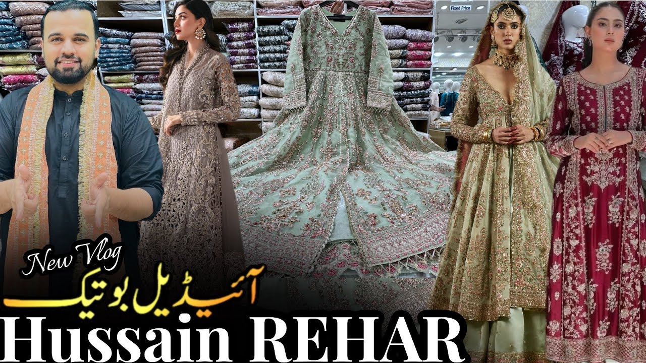 Ideal Boutique Hussain Rehar Inspired Pakistani Designer Dresses | Wedding & Party Wear Luxe Fashion