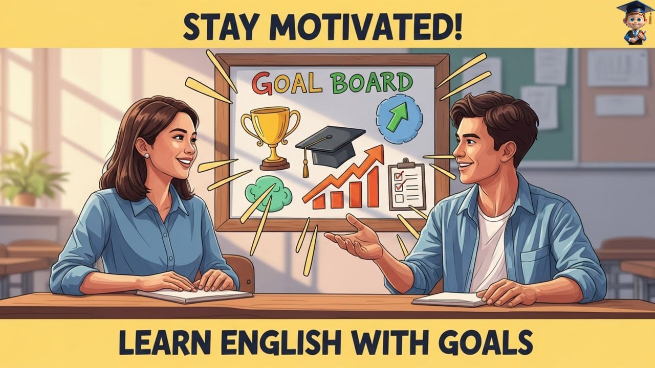Stay Motivated! Learn English While Talking About Your Goals
