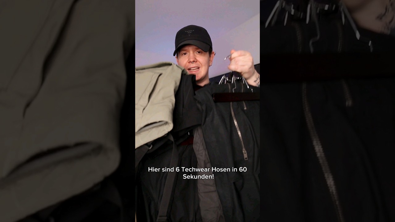 6 Techwear Hosen