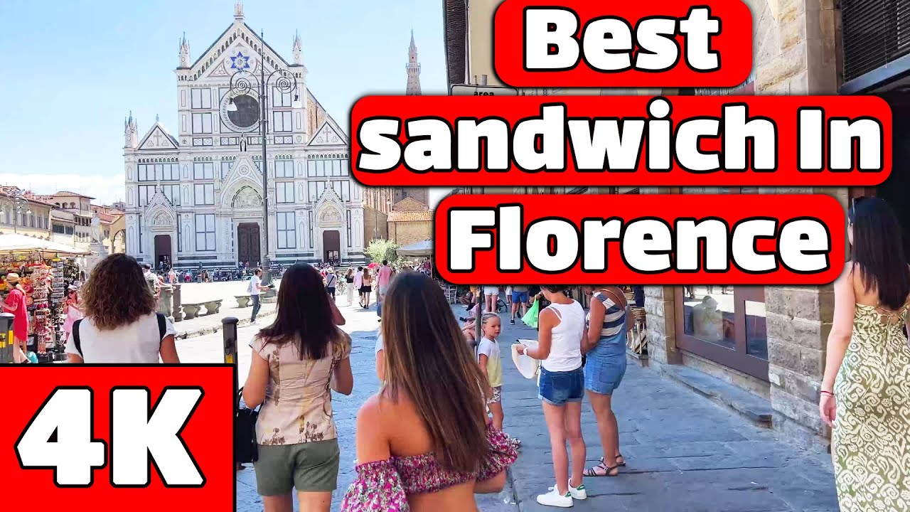 Sandwiches in Florence Italy / Santa croce Florence