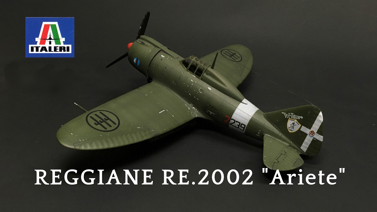 Italeri 1/48 Reggiane RE.2002 Ariete - (MOSTLY) FULL BUILD VIDEO