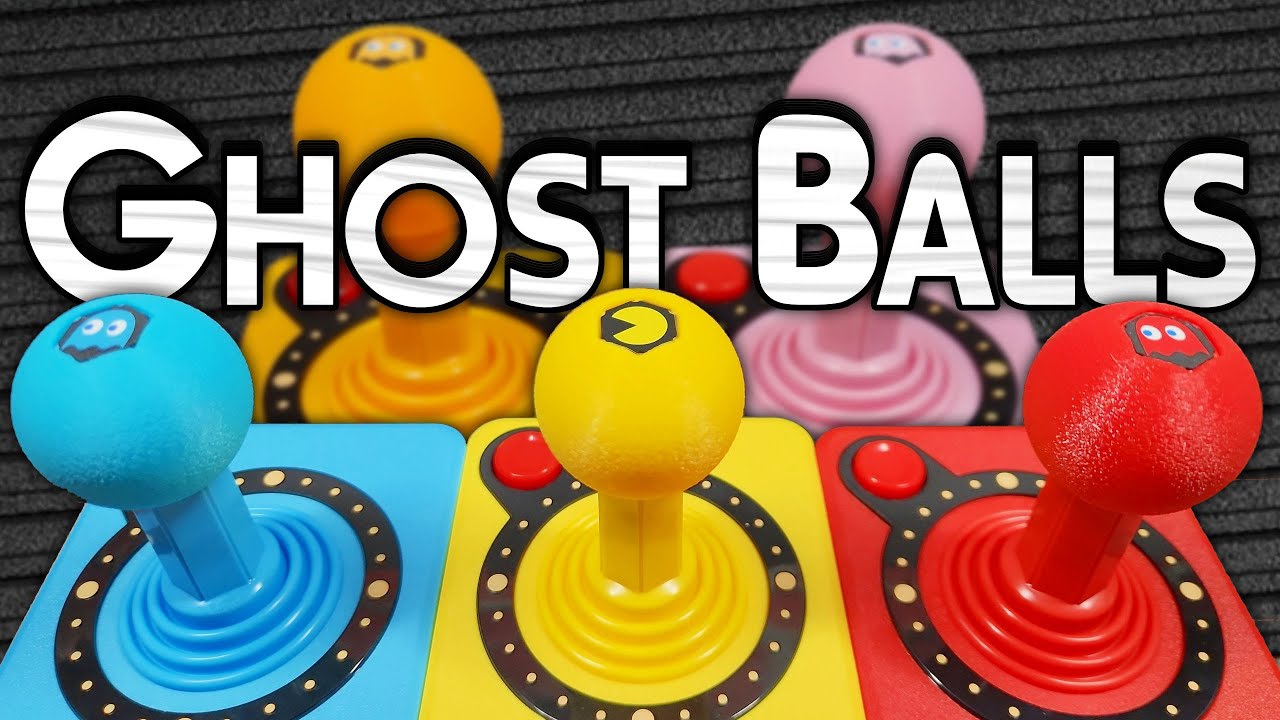 PAC-MAN Atari 2600+ Joystick Ball-Toppers | Making a GOOD Thing BETTER!