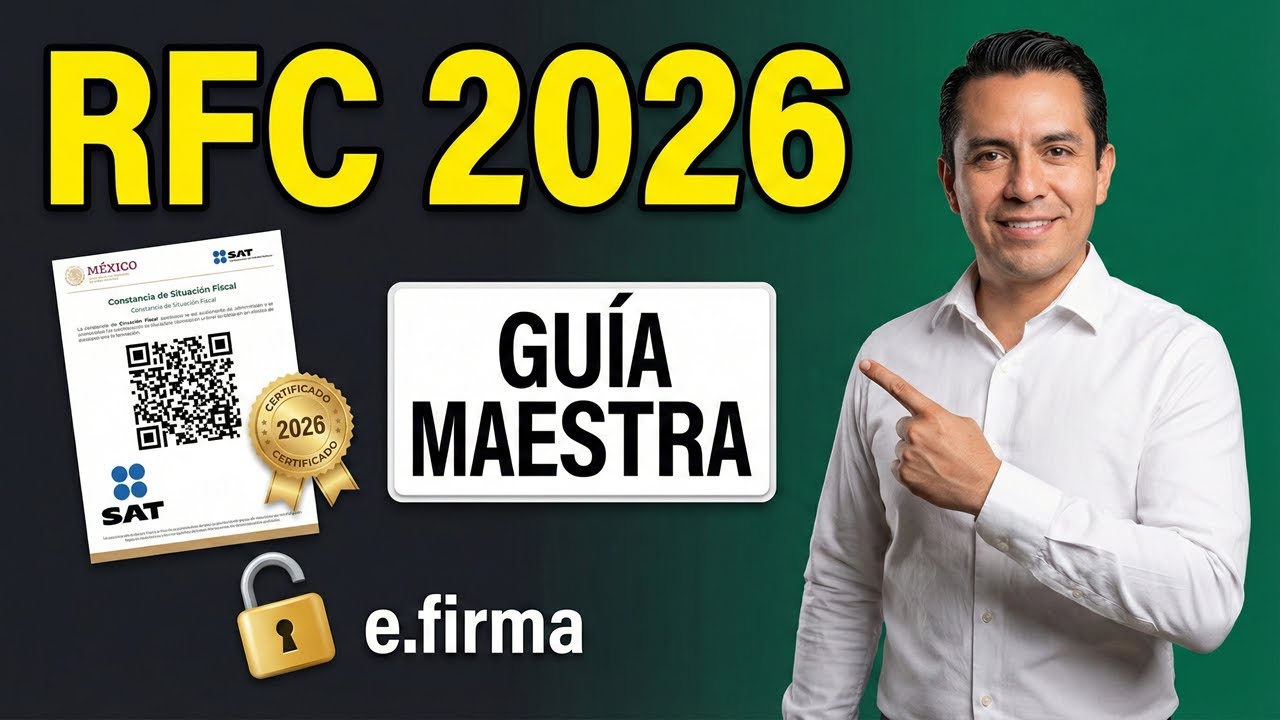 GUÍA DEFINITIVA: RFC y SAT para Mexicanos en el Extranjero (2025-2026) | Trámite desde el Exterior